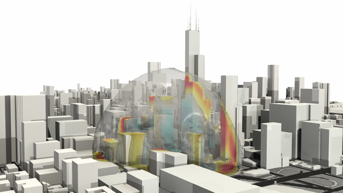 Cityscape Modeling for Explosive Threat Scenarios